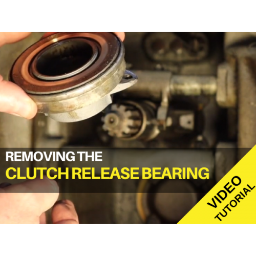 How to replace clutch deals release bearing